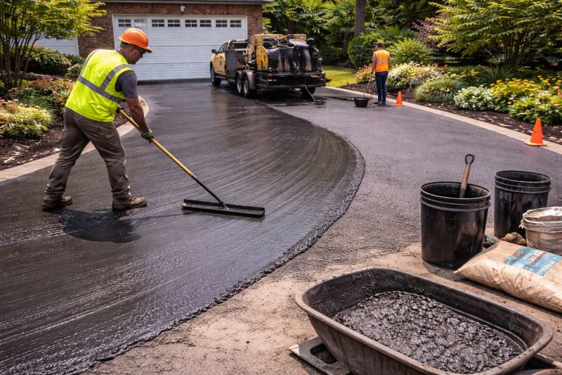 Tar Driveway Sealing in Miami Dade County, FL