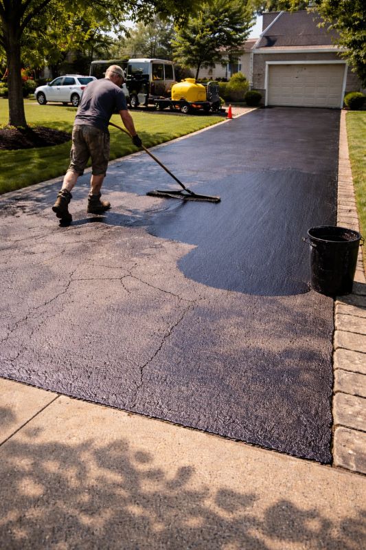 Asphalt Resealing in Greenville, SC