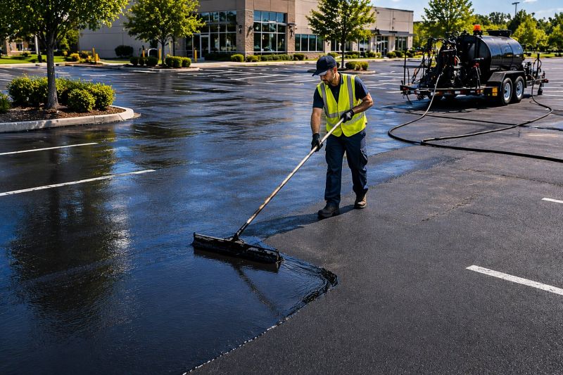 Commercial Parking Lot Sealing in Greenville, SC