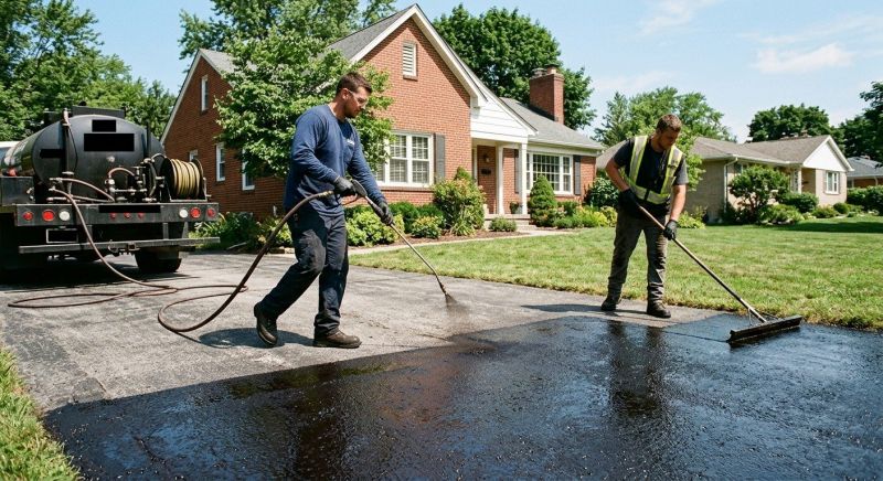 Residential Blacktop Sealing in Grand Rapids, MI