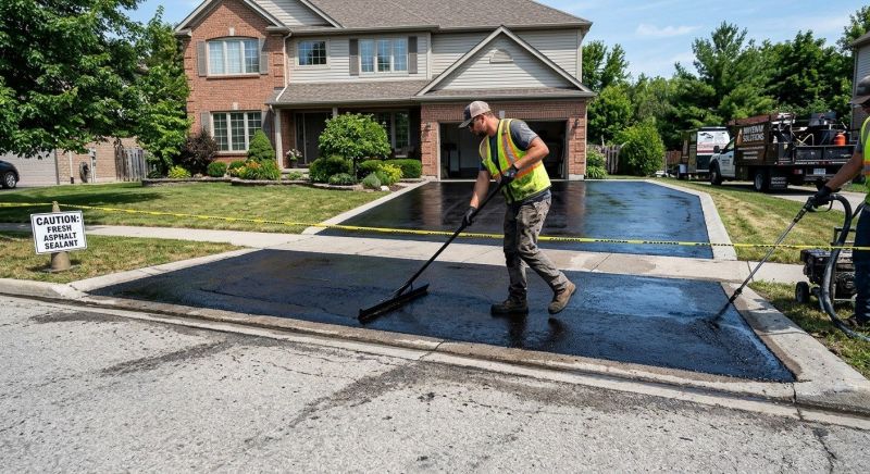 Residential Driveway Sealcoating in Miami Dade County, FL